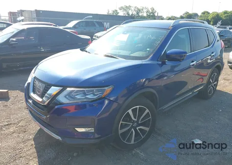 2017 Nissan Rogue Sl from USA, damaged, VIN 5N1AT2MV4HC816583